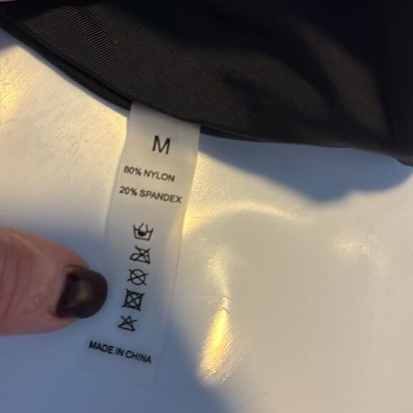 KEYLOWS CUT OUT SIDE TIE BLACK MONOKINI medium - Picture 6 of 6